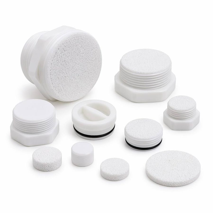 Low Protein Binding Sintered UHMWPE Pipette Tip Filter, Analytical Grade Microporous Plastic Frit